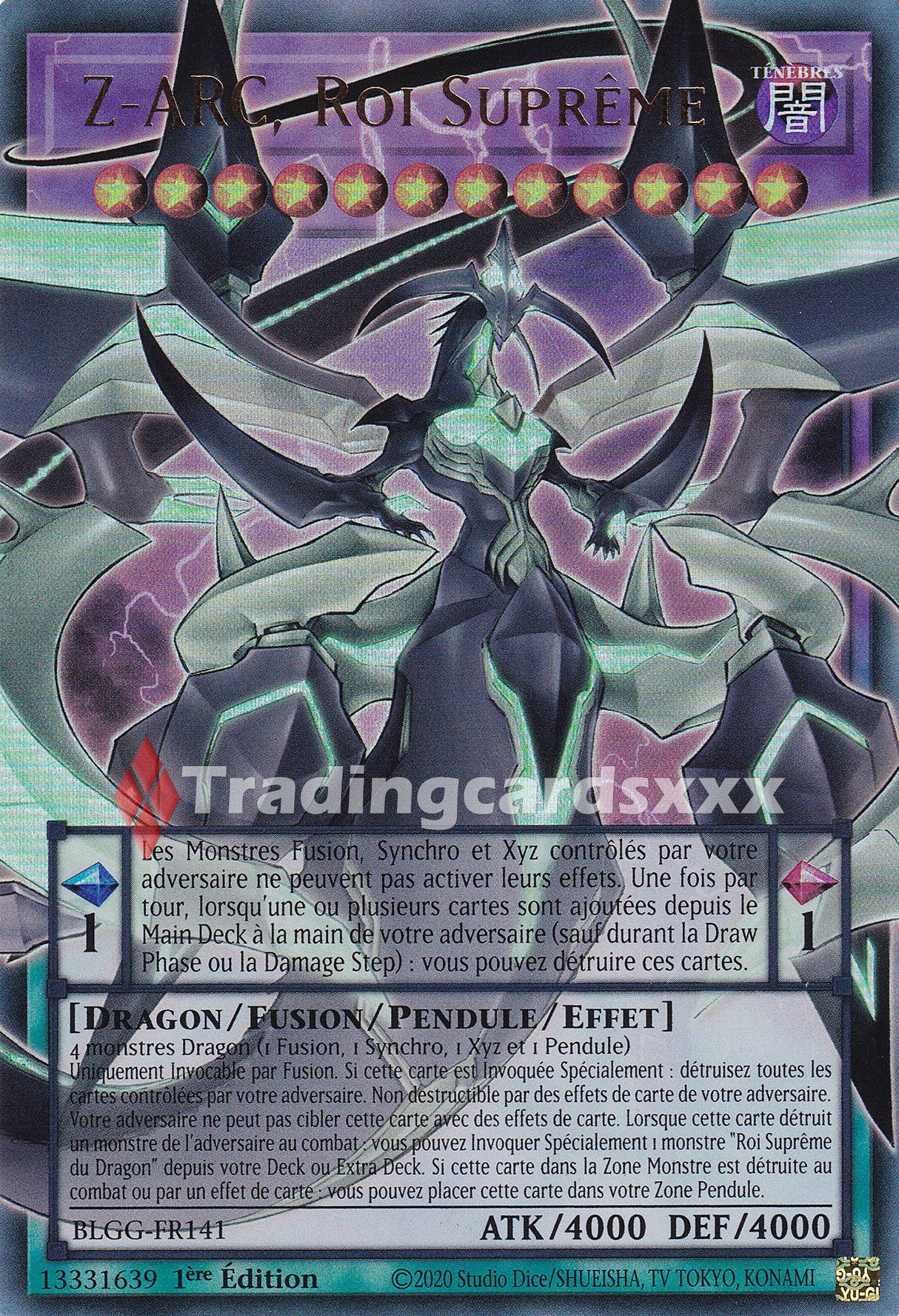Yu-Gi-Oh! Z-ARC, Roi Suprême : OF UR BLGG-FR141