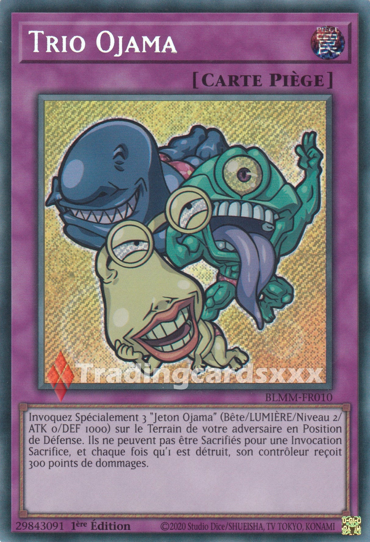 Yu-Gi-Oh! Trio Ojama : SE BLMM-FR010