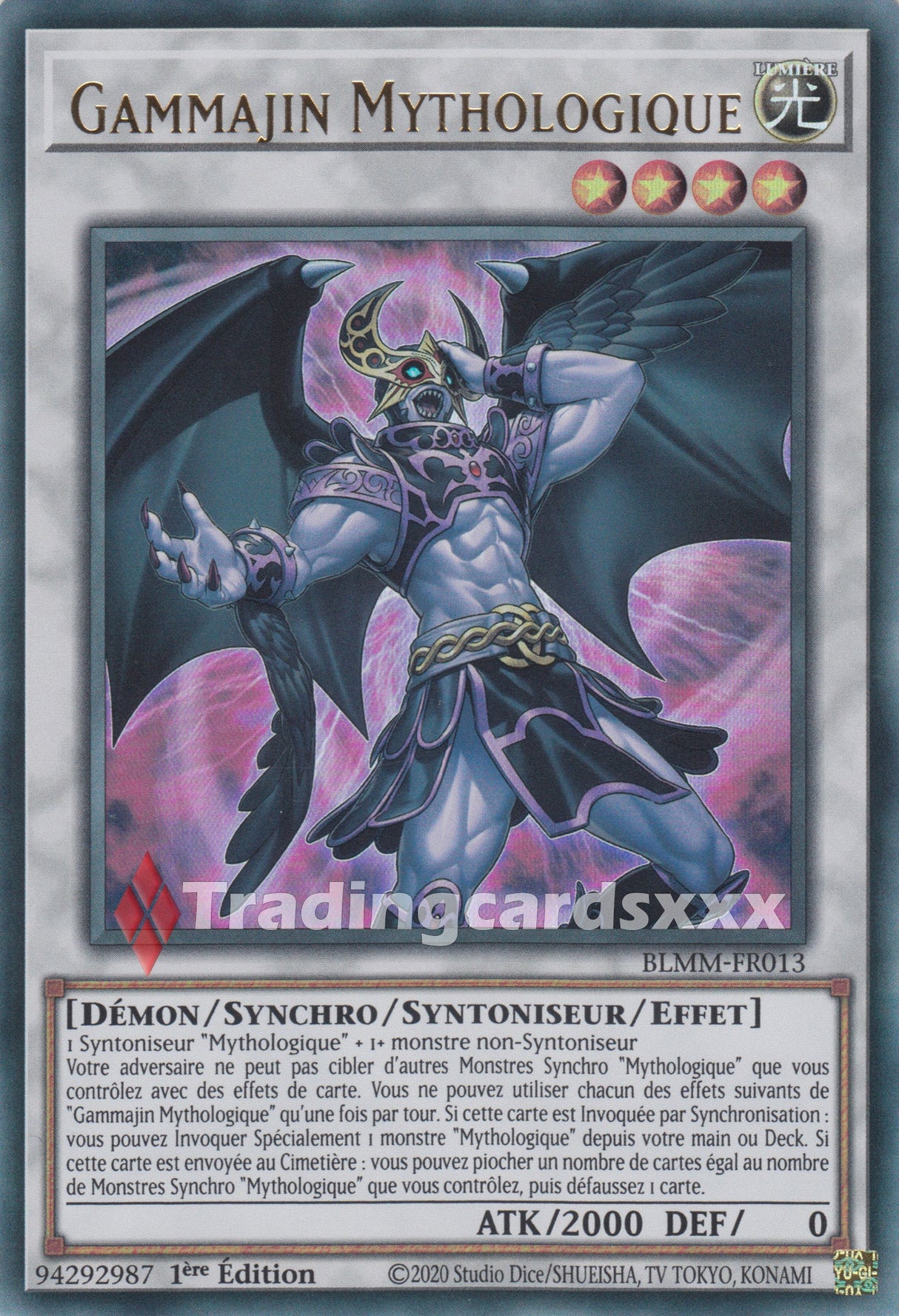 Yu-Gi-Oh! Gammajin Mythologique : UR BLMM-FR013