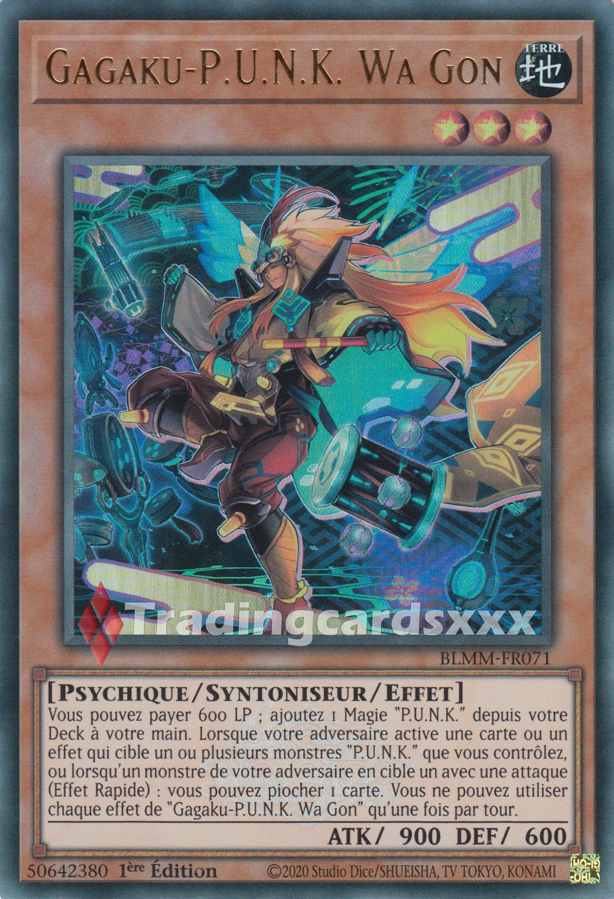 Yu-Gi-Oh! Gagaku-P.U.N.K. Wa Gon : UR BLMM-FR071