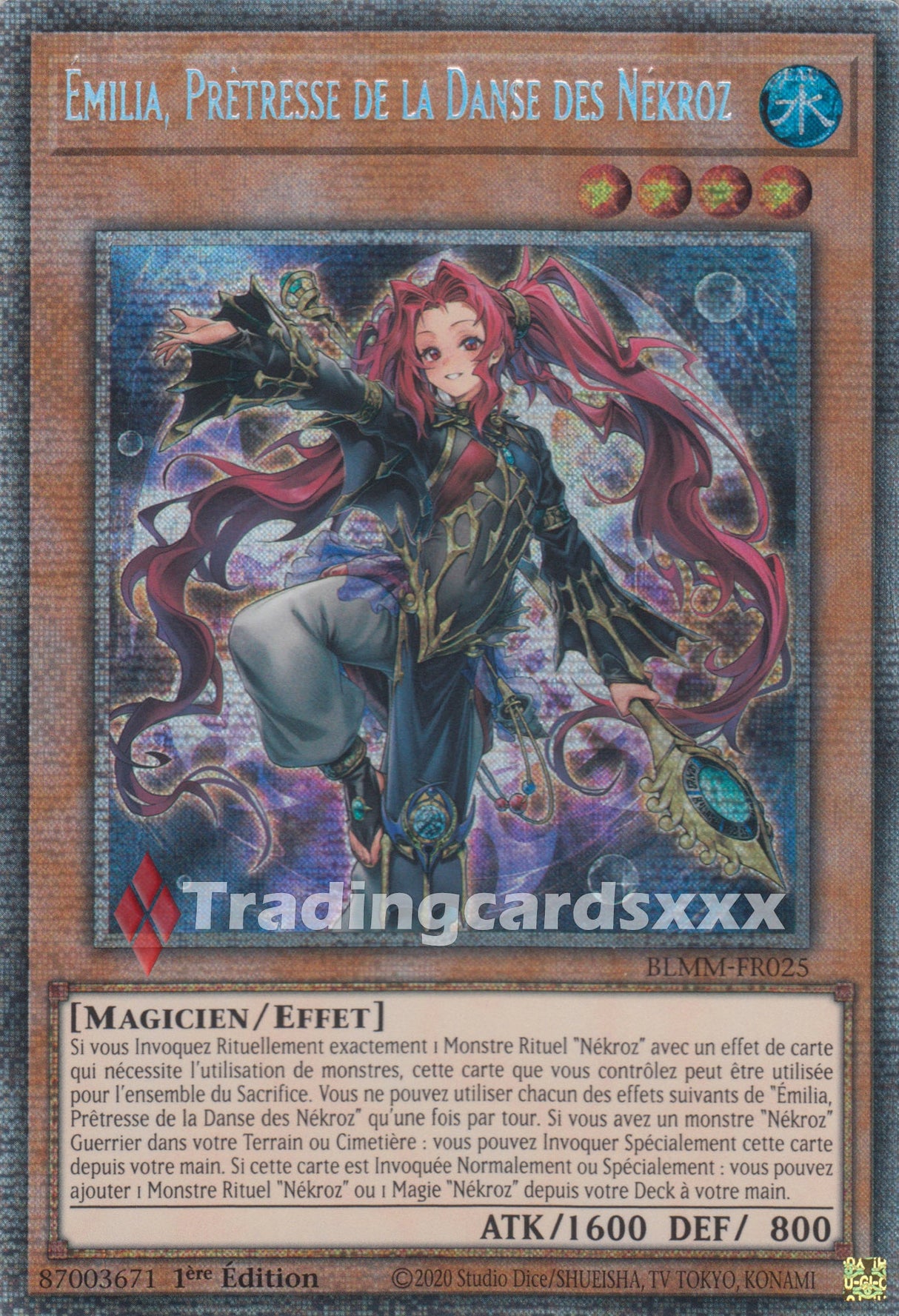 Yu-Gi-Oh! Emilia, Prêtresse de la Danse des Nékroz : STAR BLMM-FR025