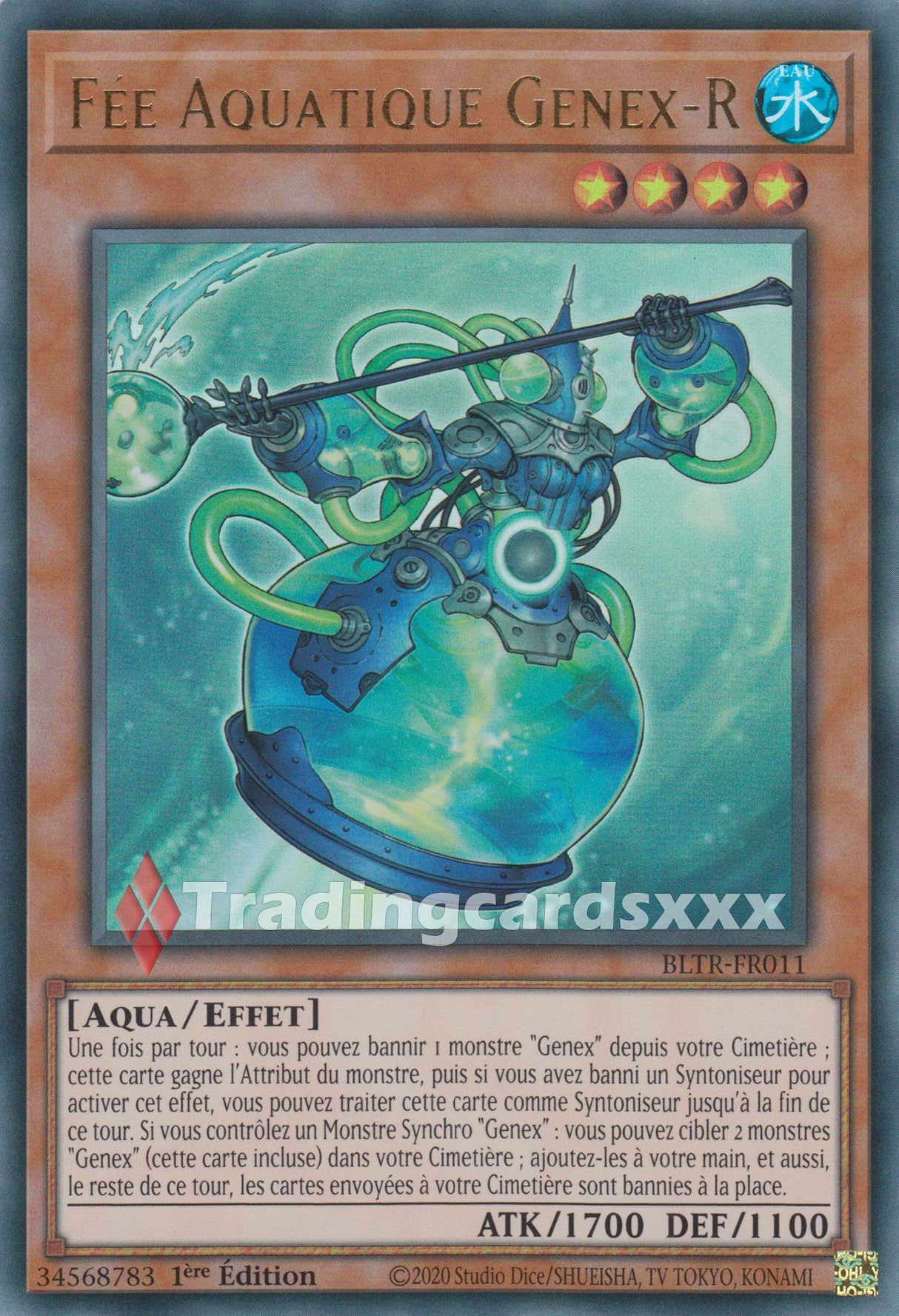 Yu-Gi-Oh! Fée Aquatique Genex-R : UR BLTR-FR011