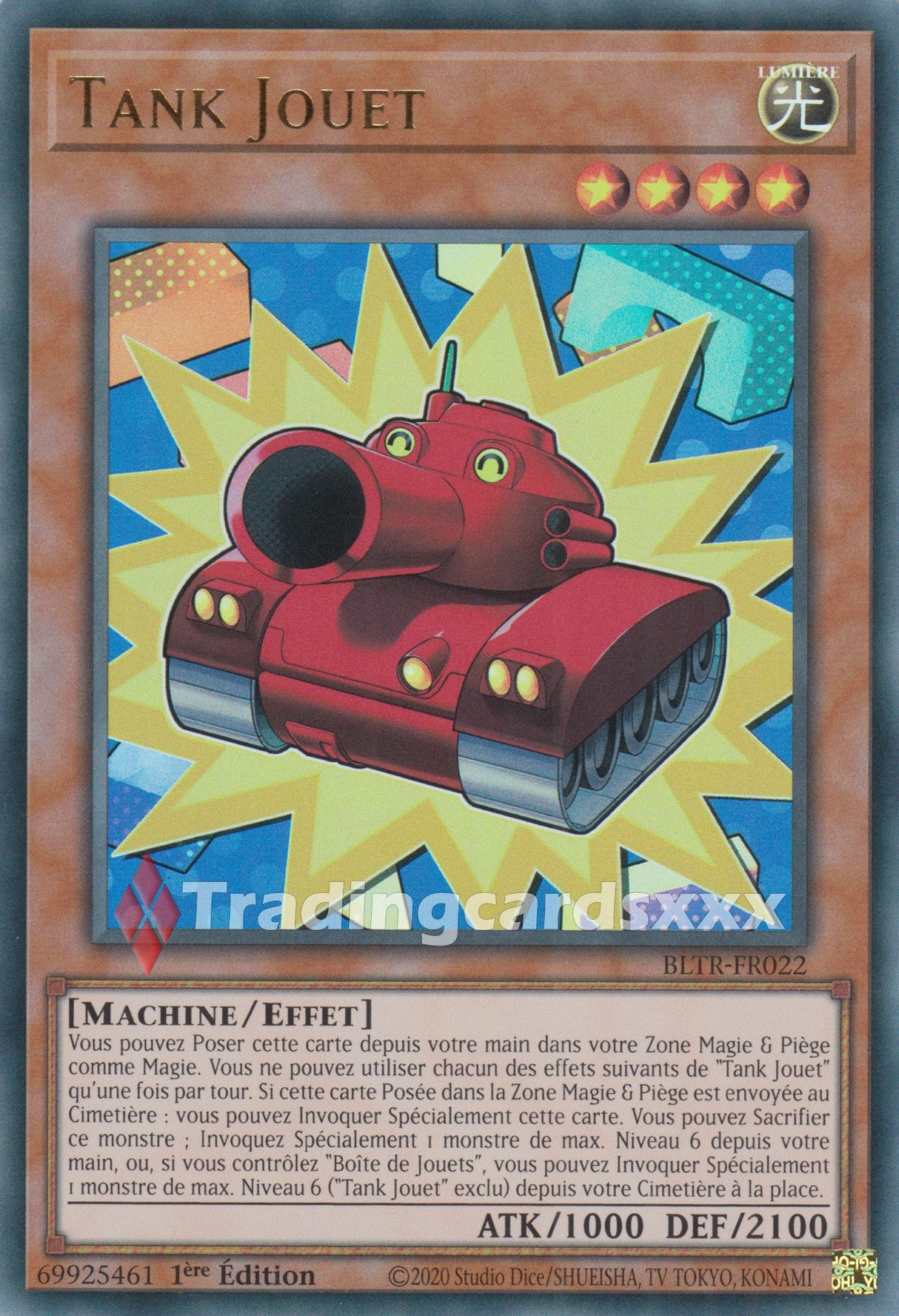 Yu-Gi-Oh! Tank Jouet : UR BLTR-FR022