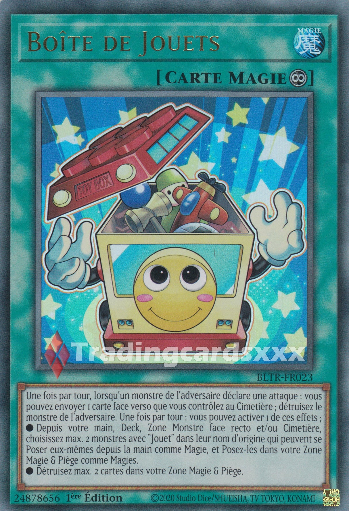 Yu-Gi-Oh! Boîte de Jouets : UR BLTR-FR023