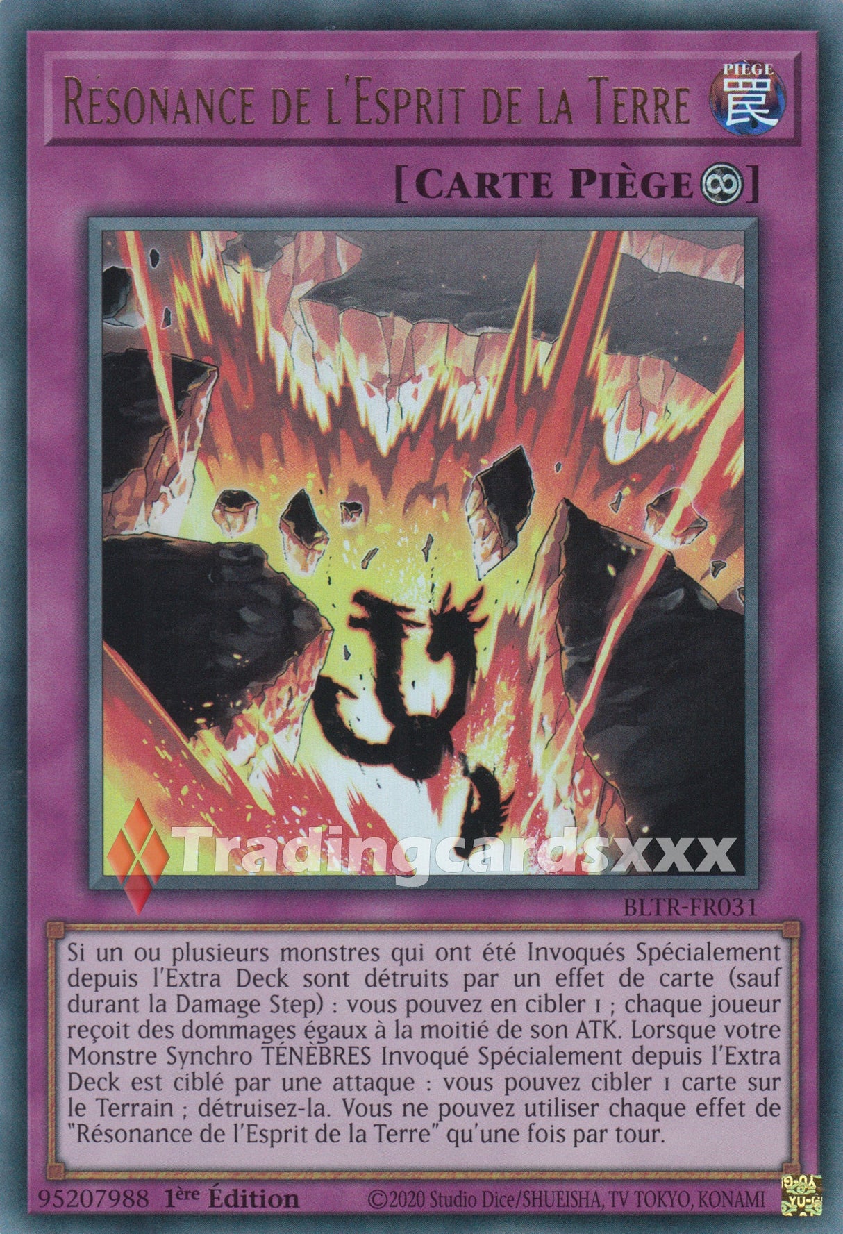 Yu-Gi-Oh! Résonance de l'Esprit de la Terre : UR BLTR-FR031