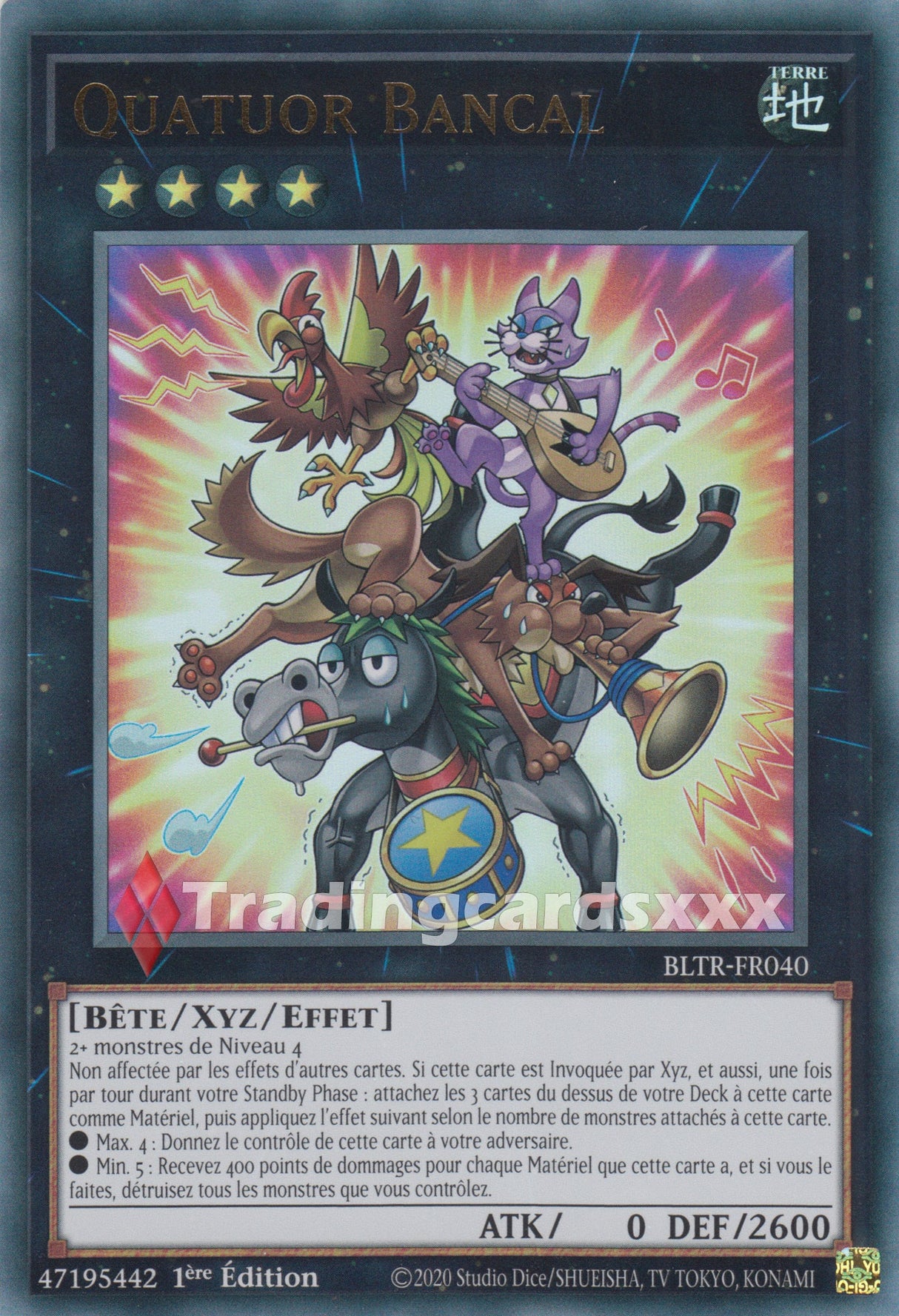 Yu-Gi-Oh! Quatuor Bancal : UR BLTR-FR040