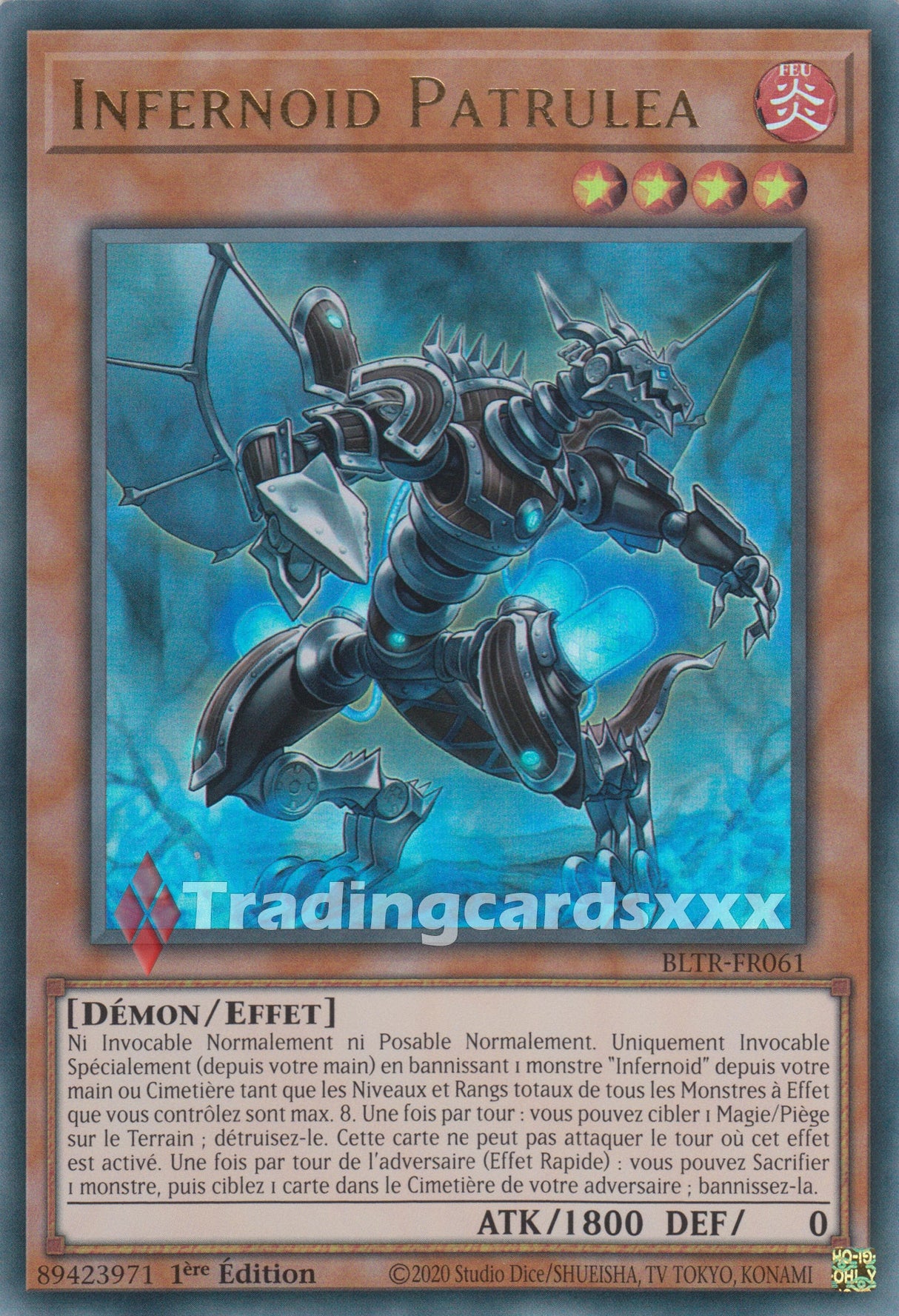 Yu-Gi-Oh! Infernoid Patrulea : UR BLTR-FR061