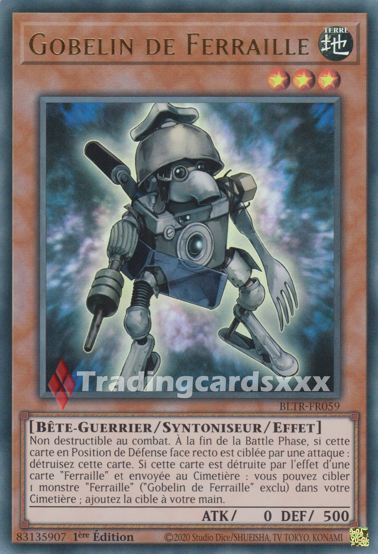 Yu-Gi-Oh! Gobelin de Ferraille : UR BLTR-FR059