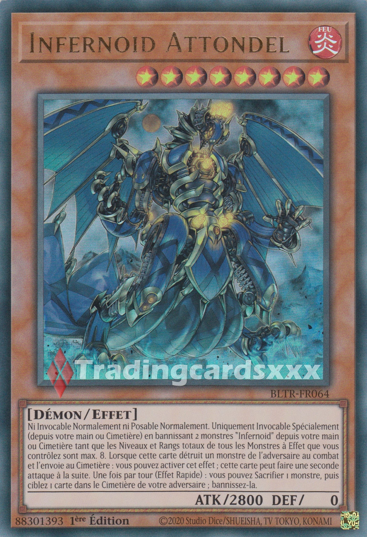 Yu-Gi-Oh! Infernoid Attondel : UR BLTR-FR064