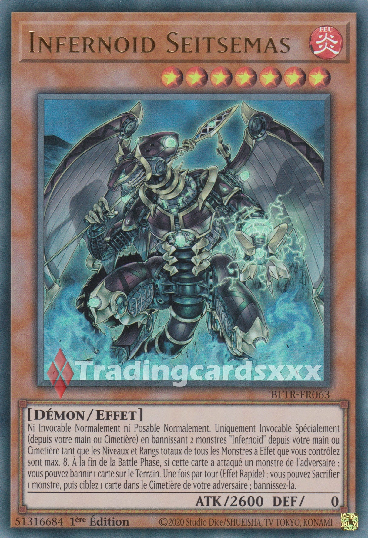 Yu-Gi-Oh! Infernoid Seitsemas : UR BLTR-FR063