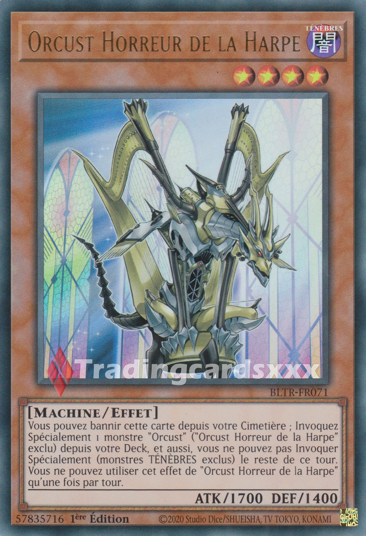 Yu-Gi-Oh! Orcust Horreur de la Harpe : UR BLTR-FR071