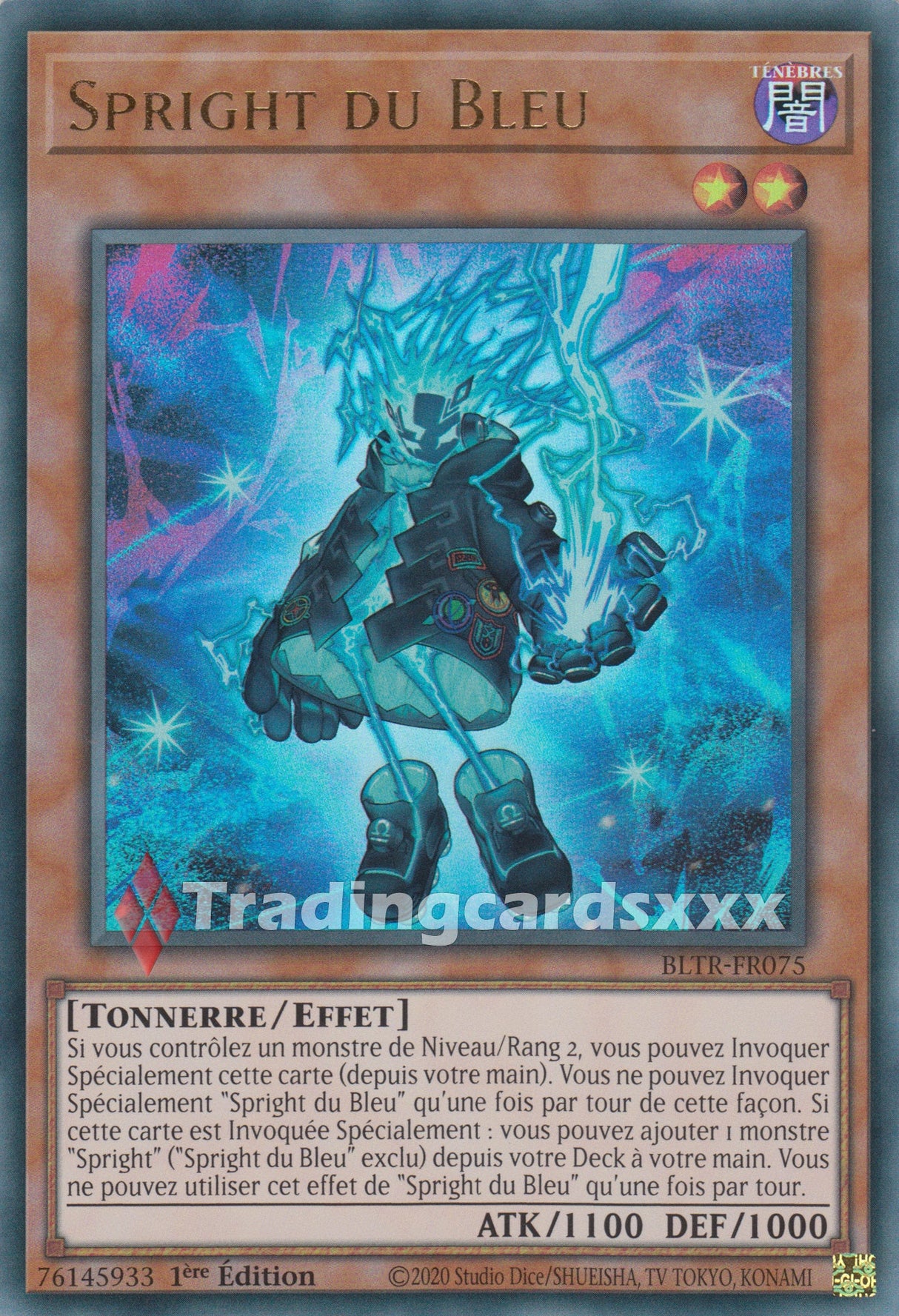 Yu-Gi-Oh! Spright du Bleu : UR BLTR-FR075