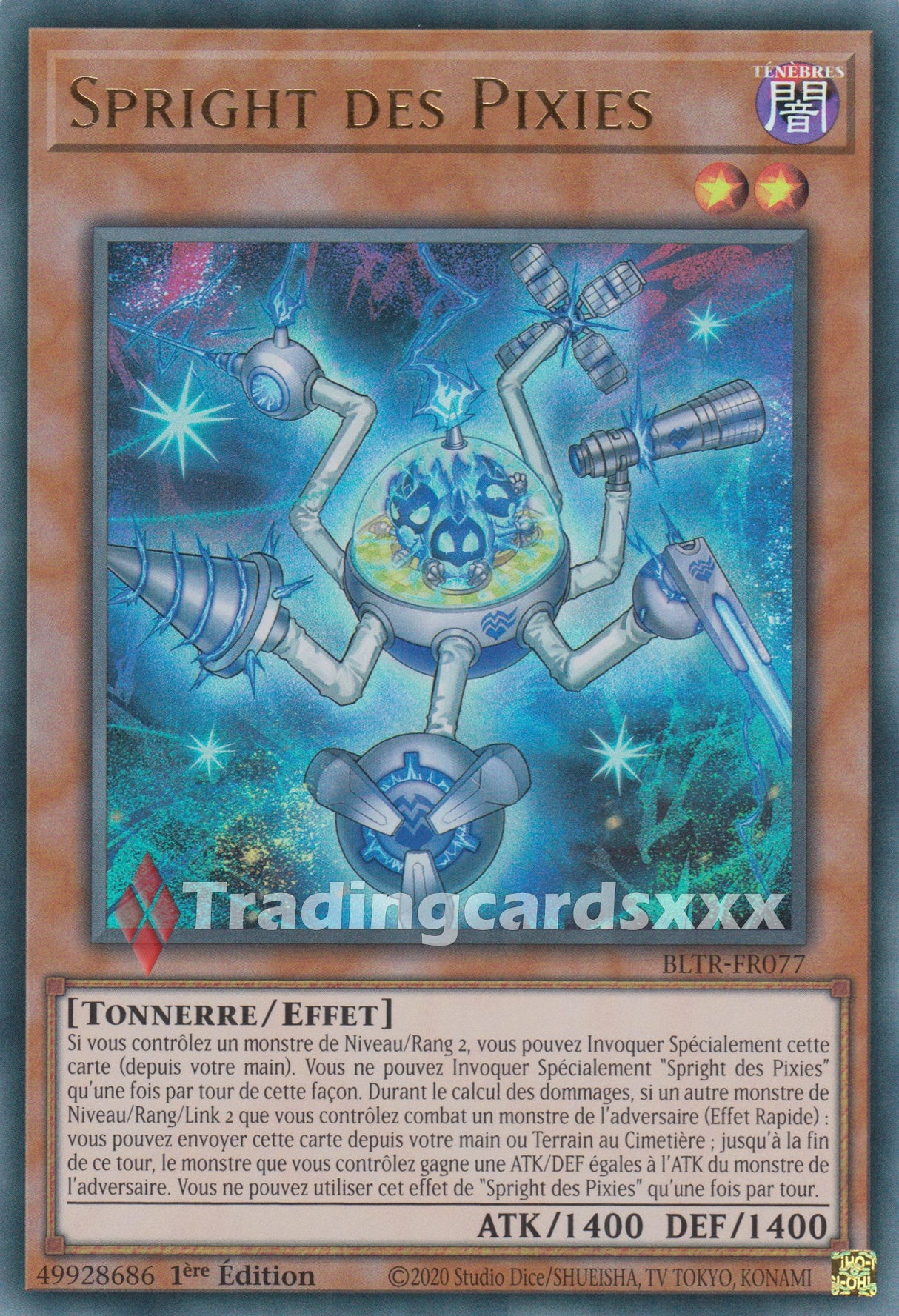 Yu-Gi-Oh! Spright des Pixies : UR BLTR-FR077