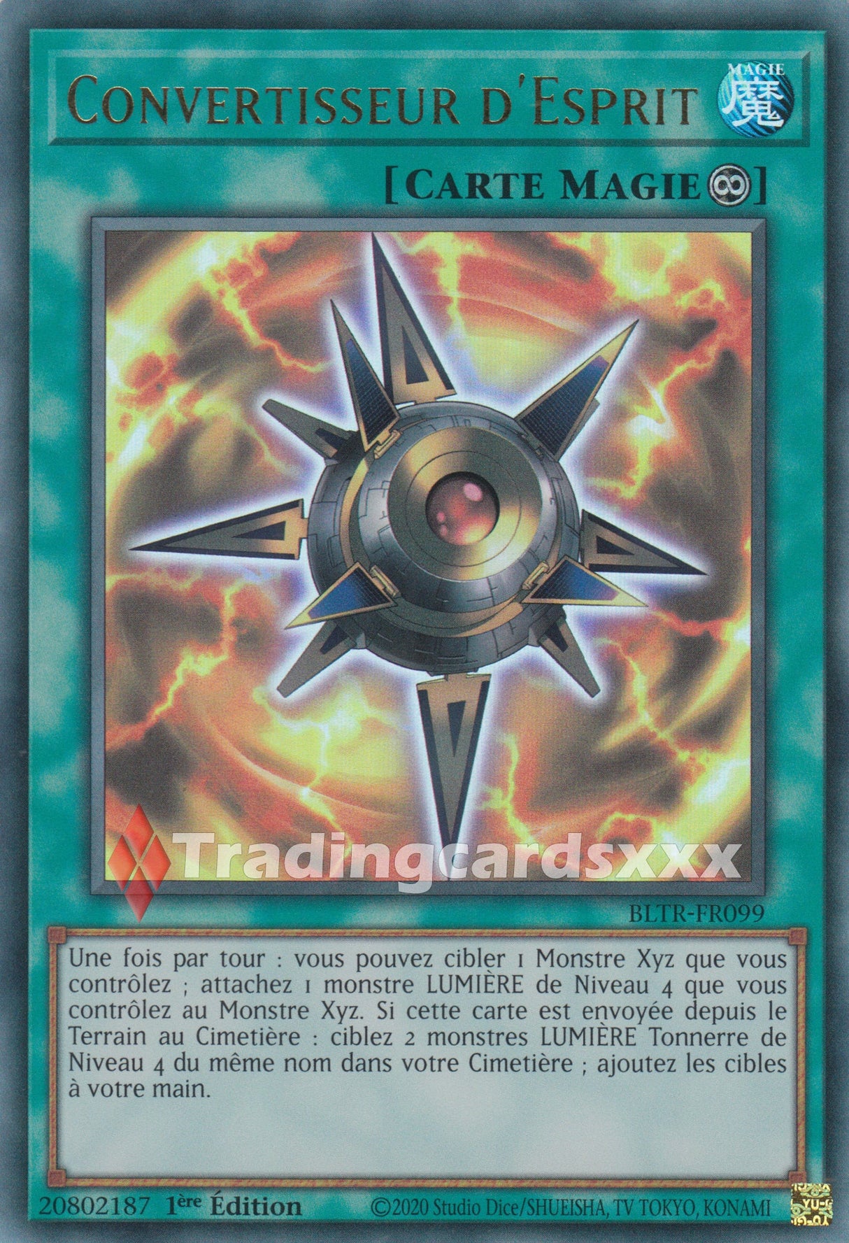 Yu-Gi-Oh! Convertisseur d'Esprit : UR BLTR-FR099