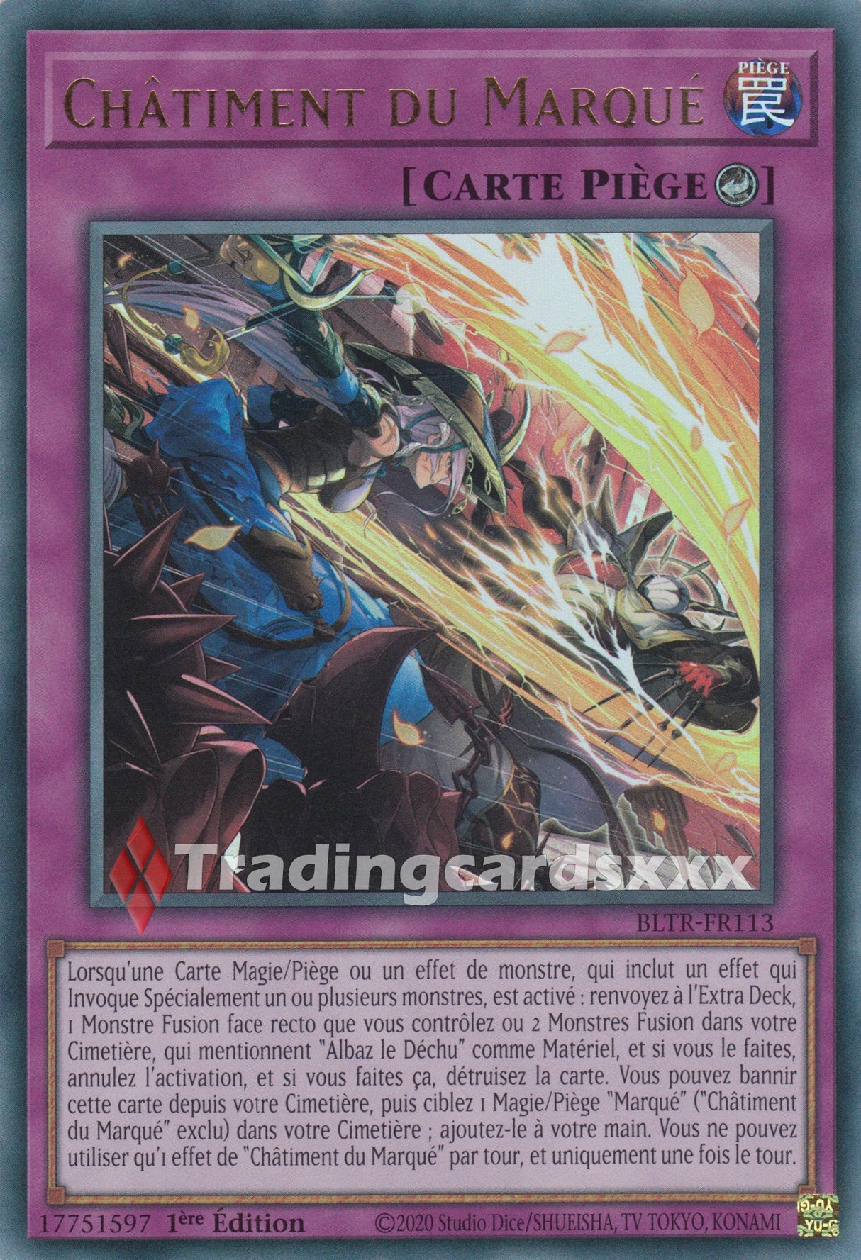 Yu-Gi-Oh! Châtiment du Marqué : UR BLTR-FR113