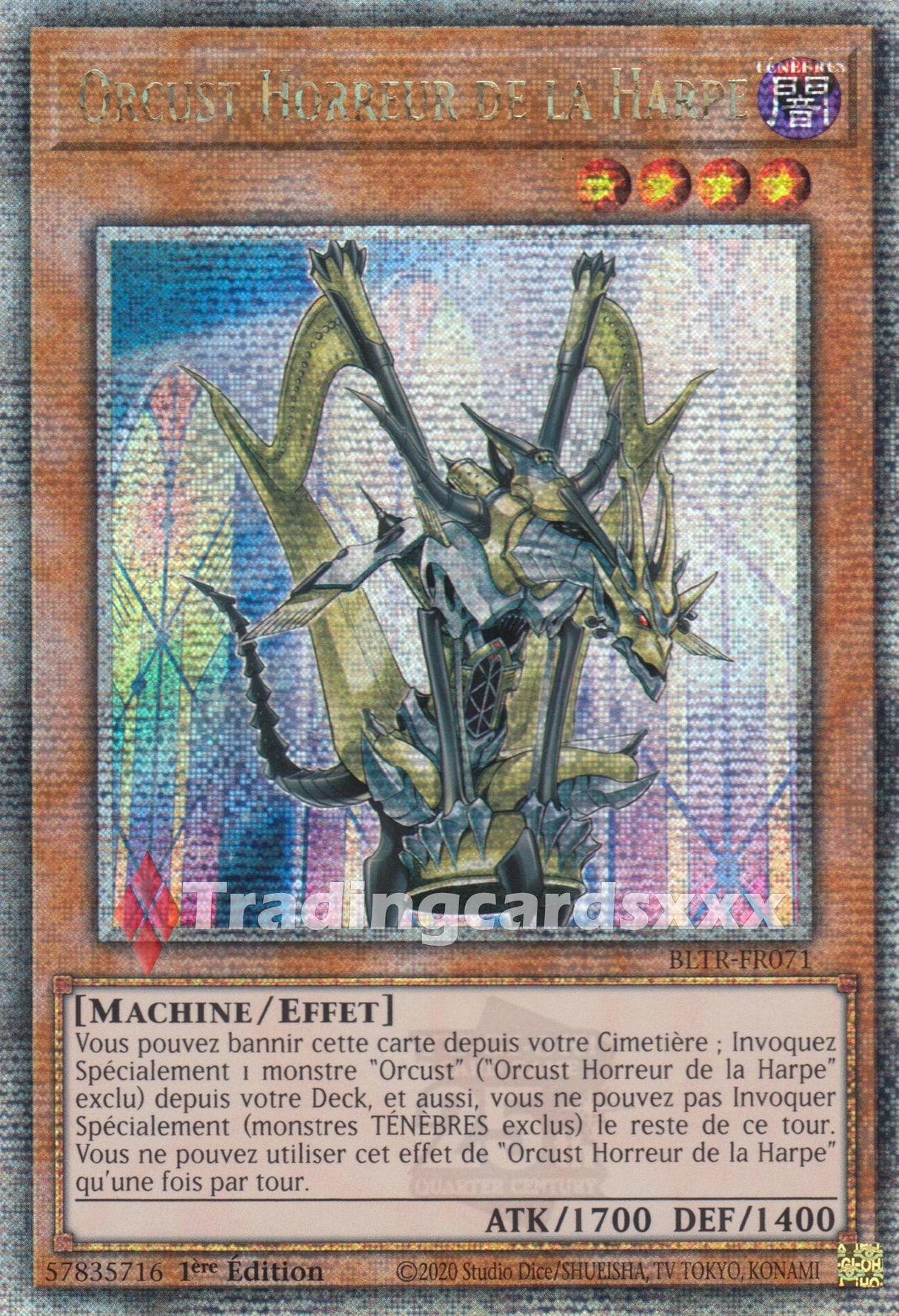 Yu-Gi-Oh! Orcust Horreur de la Harpe : QCSE BLTR-FR071