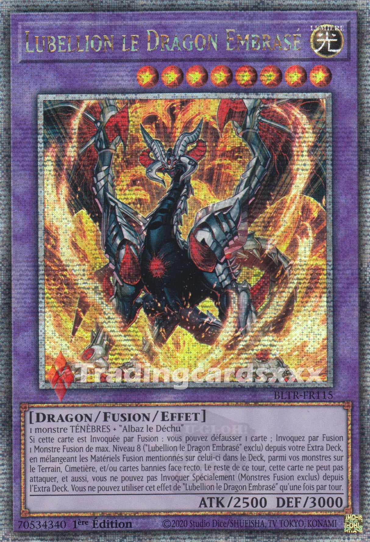 Yu-Gi-Oh! Lubellion le Dragon Embrasé : QCSE BLTR-FR115