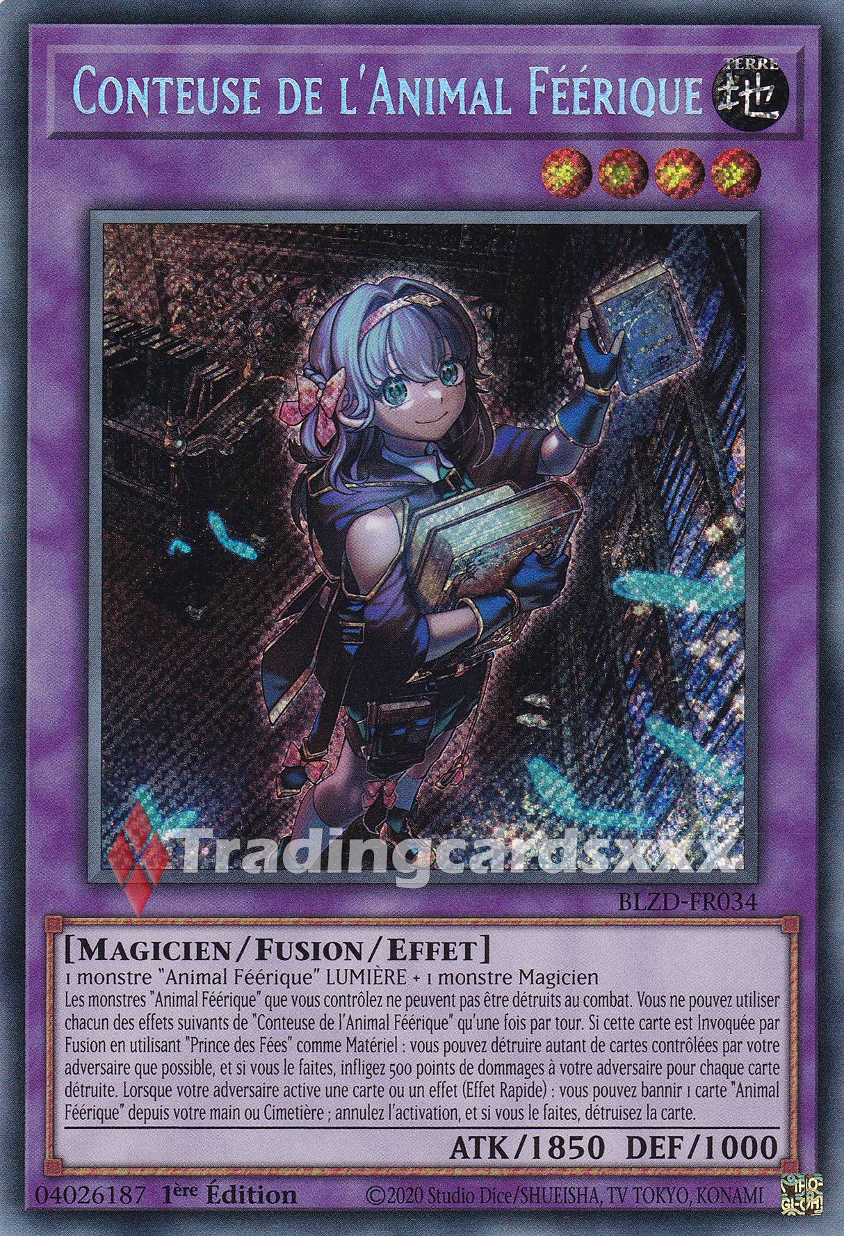 Yu-Gi-Oh! Conteuse de l'Animal Féérique : SE BLZD-FR034