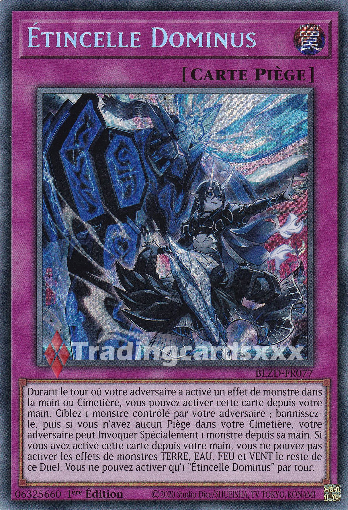Yu-Gi-Oh! Étincelle Dominus : SE BLZD-FR077