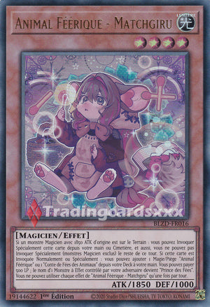 Yu-Gi-Oh! Animal Féérique - Matchgiru : UR BLZD-FR016