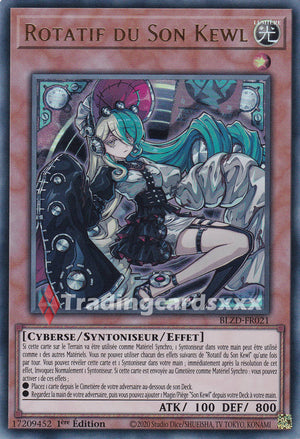 Yu-Gi-Oh! Rotatif du Son Kewl : UR BLZD-FR021