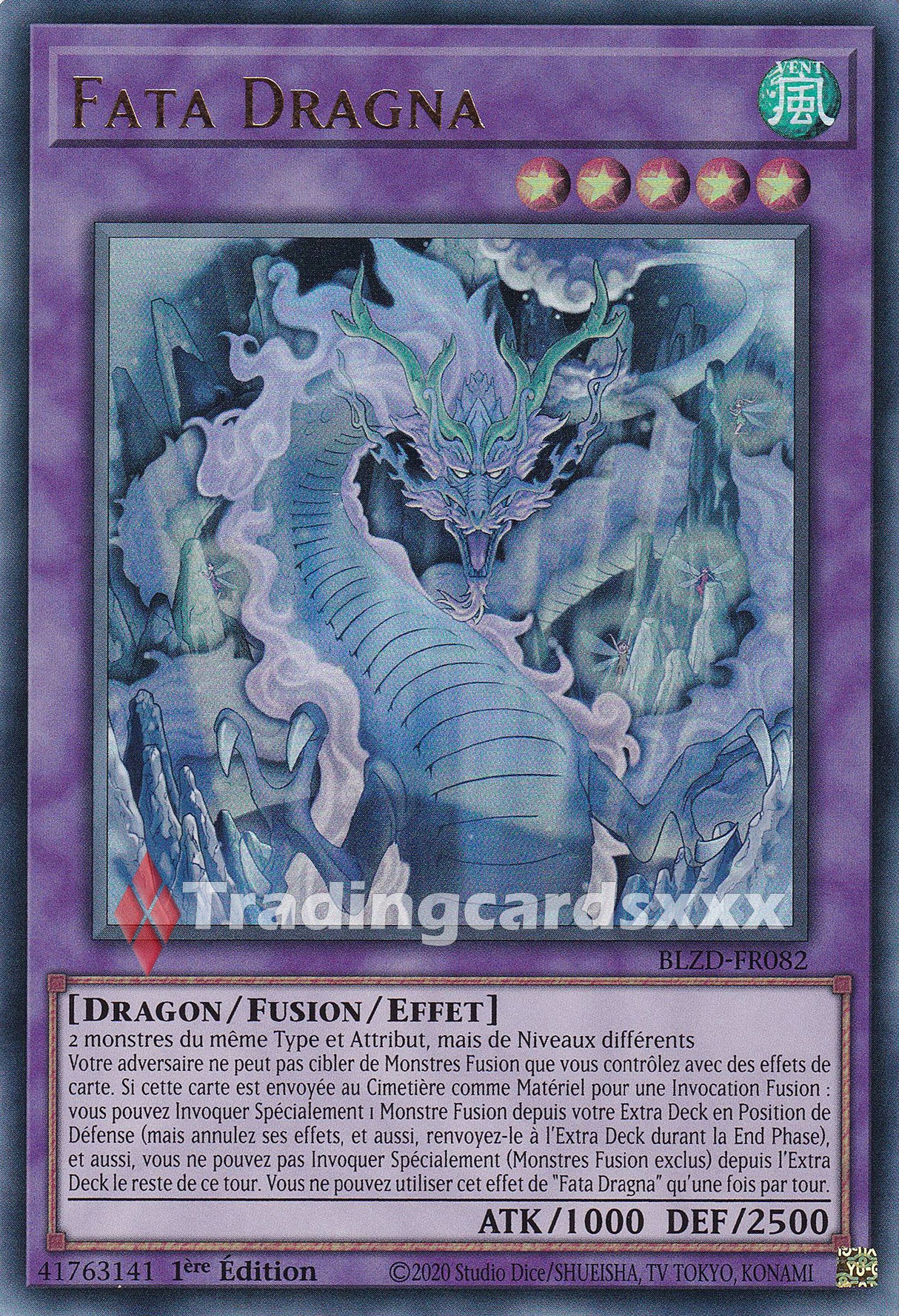 Yu-Gi-Oh! Fata Dragna : UR BLZD-FR082