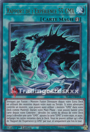 Yu-Gi-Oh! Rapport de l'Expérience 55 GMX : UR BLZD-FR094