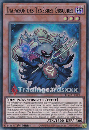 Yu-Gi-Oh! Diapason des Ténèbres Obscures : SR BLZD-FR001