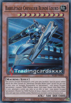 Yu-Gi-Oh! Babelétage Chevalier Blindé Lourd : SR BLZD-FR006