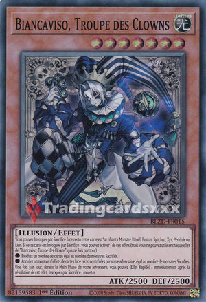 Yu-Gi-Oh! Biancaviso, Troupe des Clowns : SR BLZD-FR015