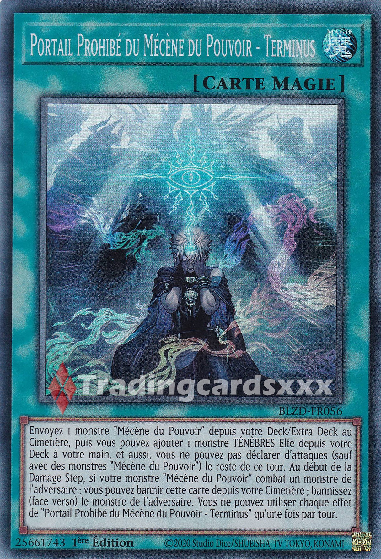 Yu-Gi-Oh! Portail Prohibé du Mécène du Pouvoir - Terminus : SR BLZD-FR056