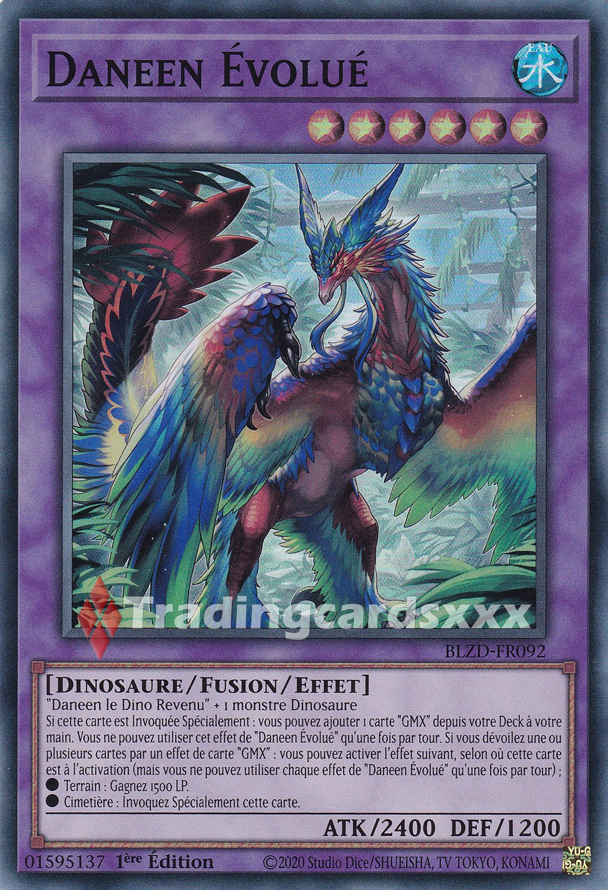 Yu-Gi-Oh! Daneen Évolué : SR BLZD-FR092