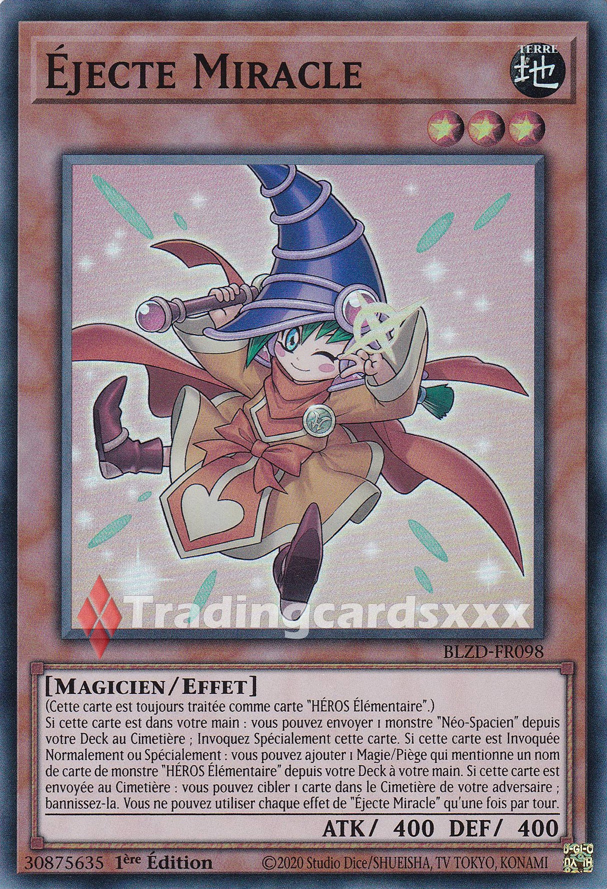 Yu-Gi-Oh! Éjecte Miracle : SR BLZD-FR098