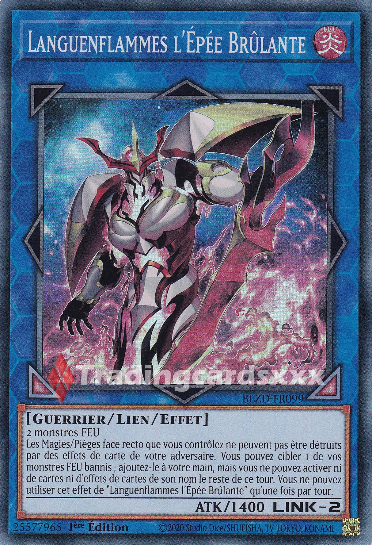 Yu-Gi-Oh! Languenflammes l'Épée Brûlante : SR BLZD-FR099