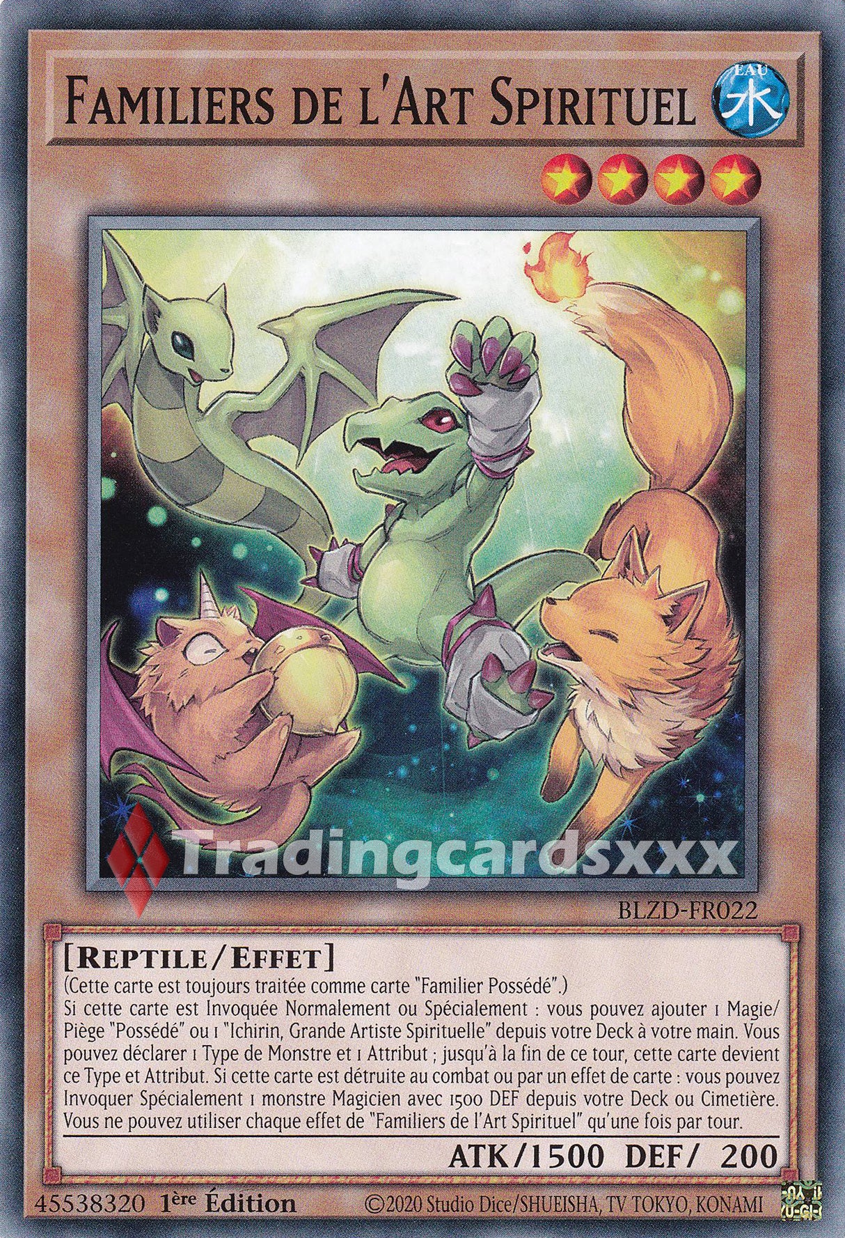 Yu-Gi-Oh! Familiers de l'Art Spirituel : C BLZD-FR022