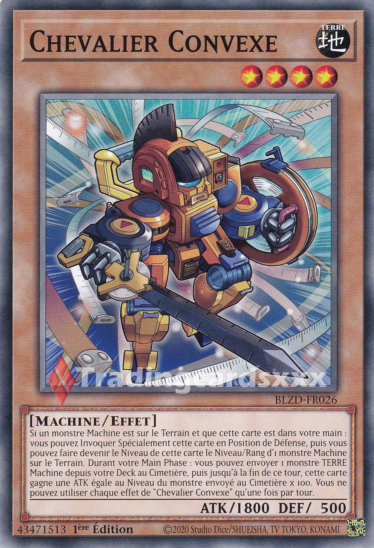 Yu-Gi-Oh! Chevalier Convexe : C BLZD-FR026