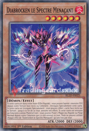 Yu-Gi-Oh! Diabrocken le Spectre Menaçant : C BLZD-FR025