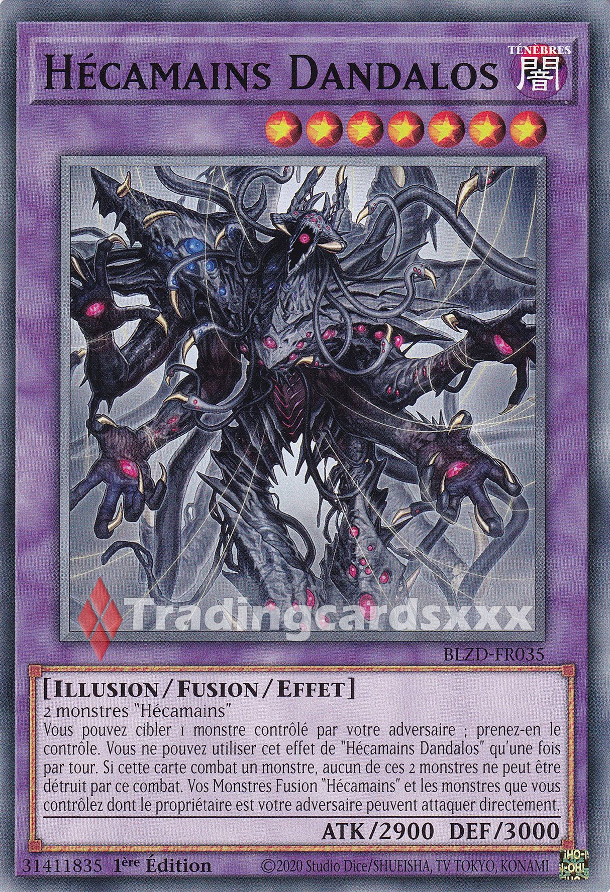 Yu-Gi-Oh! Hécamains Dandalos : C BLZD-FR035