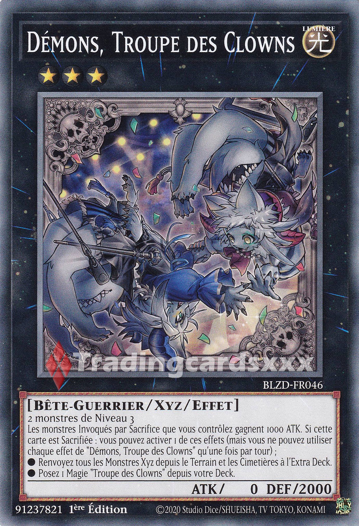 Yu-Gi-Oh! Démons, Troupe des Clowns : C BLZD-FR046