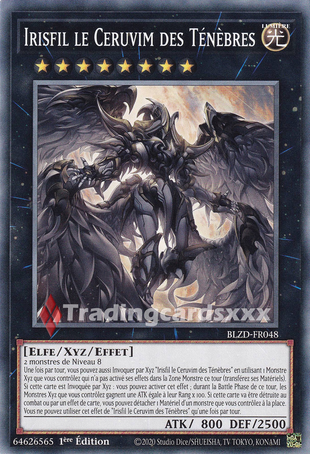 Yu-Gi-Oh! Irisfil le Ceruvim des Ténèbres : C BLZD-FR048