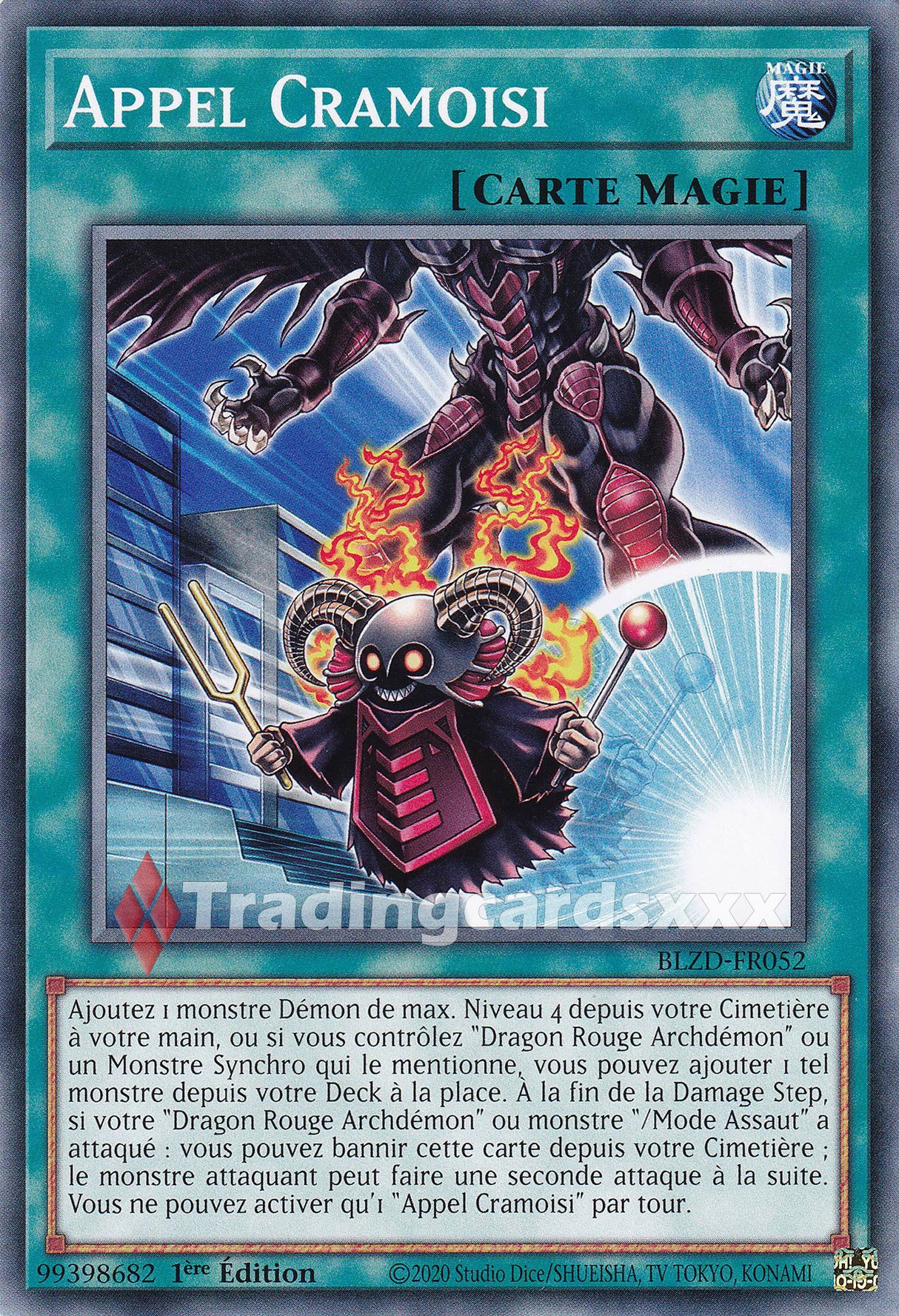 Yu-Gi-Oh! Appel Cramoisi : C BLZD-FR052