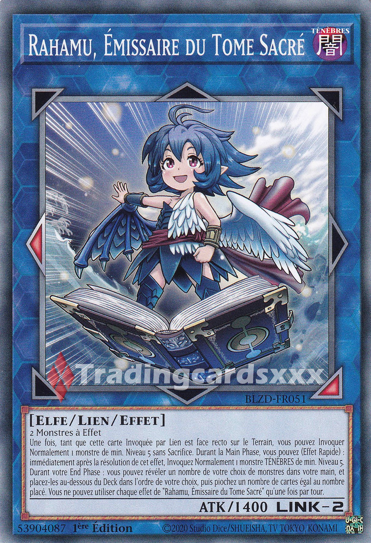 Yu-Gi-Oh! Rahamu, Émissaire du Tome Sacré : C BLZD-FR051