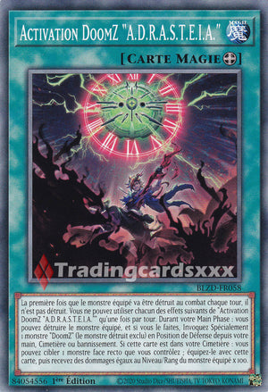 Yu-Gi-Oh! Activation DoomZ "A.D.R.A.S.T.E.I.A." : C BLZD-FR058