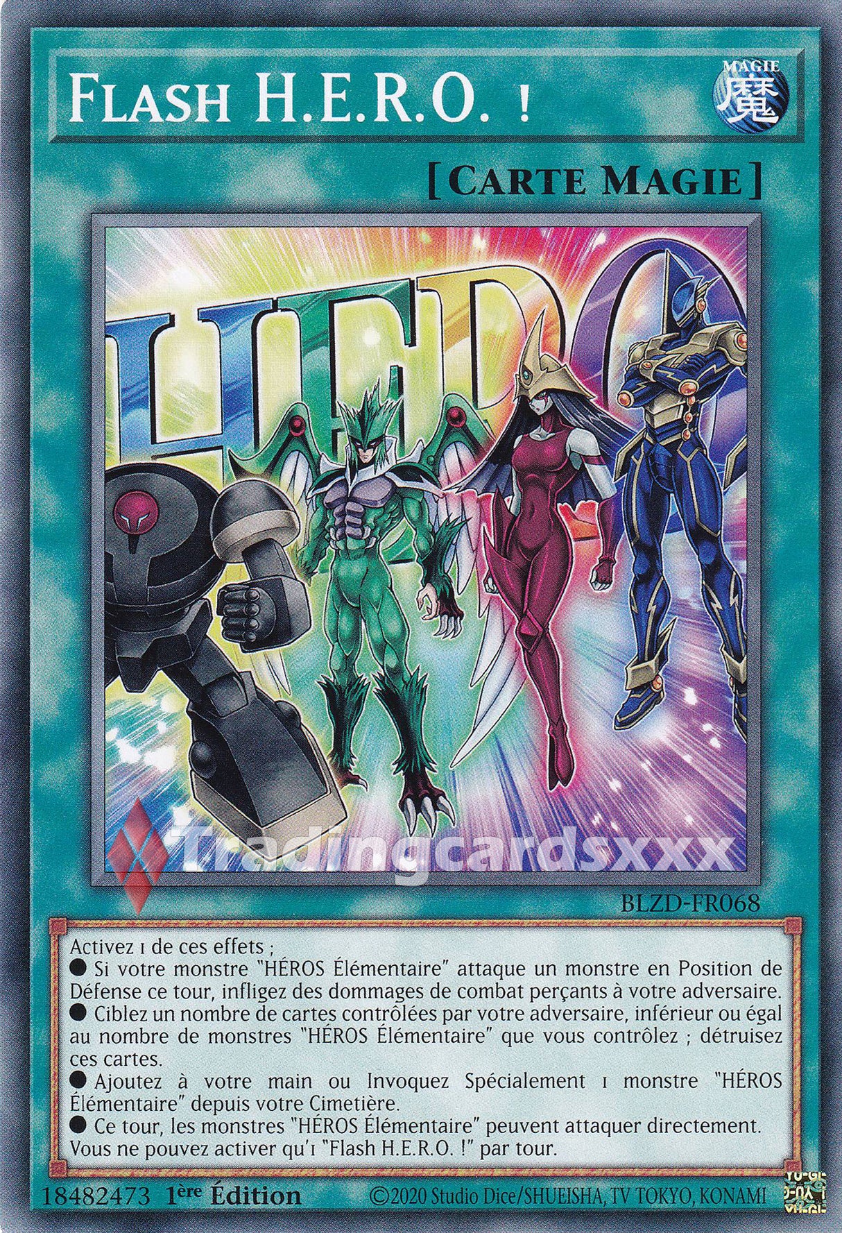 Yu-Gi-Oh! Flash H.E.R.O. ! : C BLZD-FR068