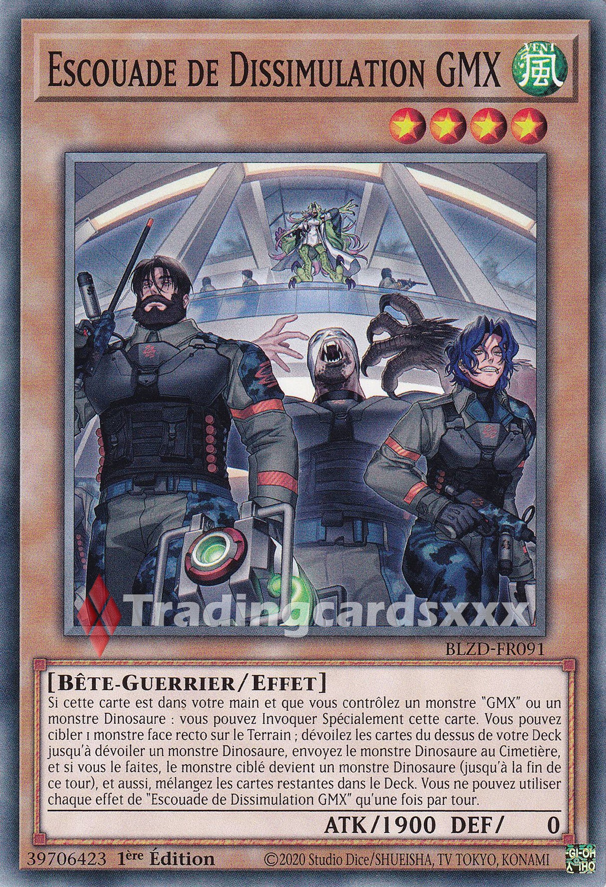 Yu-Gi-Oh! Escouade de Dissimulation GMX : C BLZD-FR091