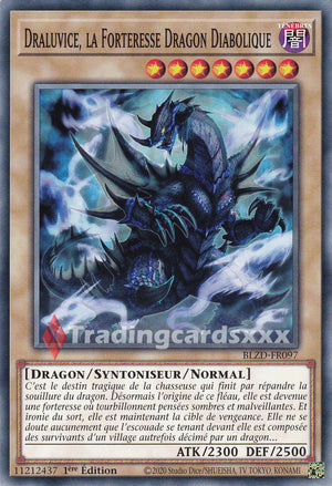 Yu-Gi-Oh! Draluvice, la Forteresse Dragon Diabolique : C BLZD-FR097
