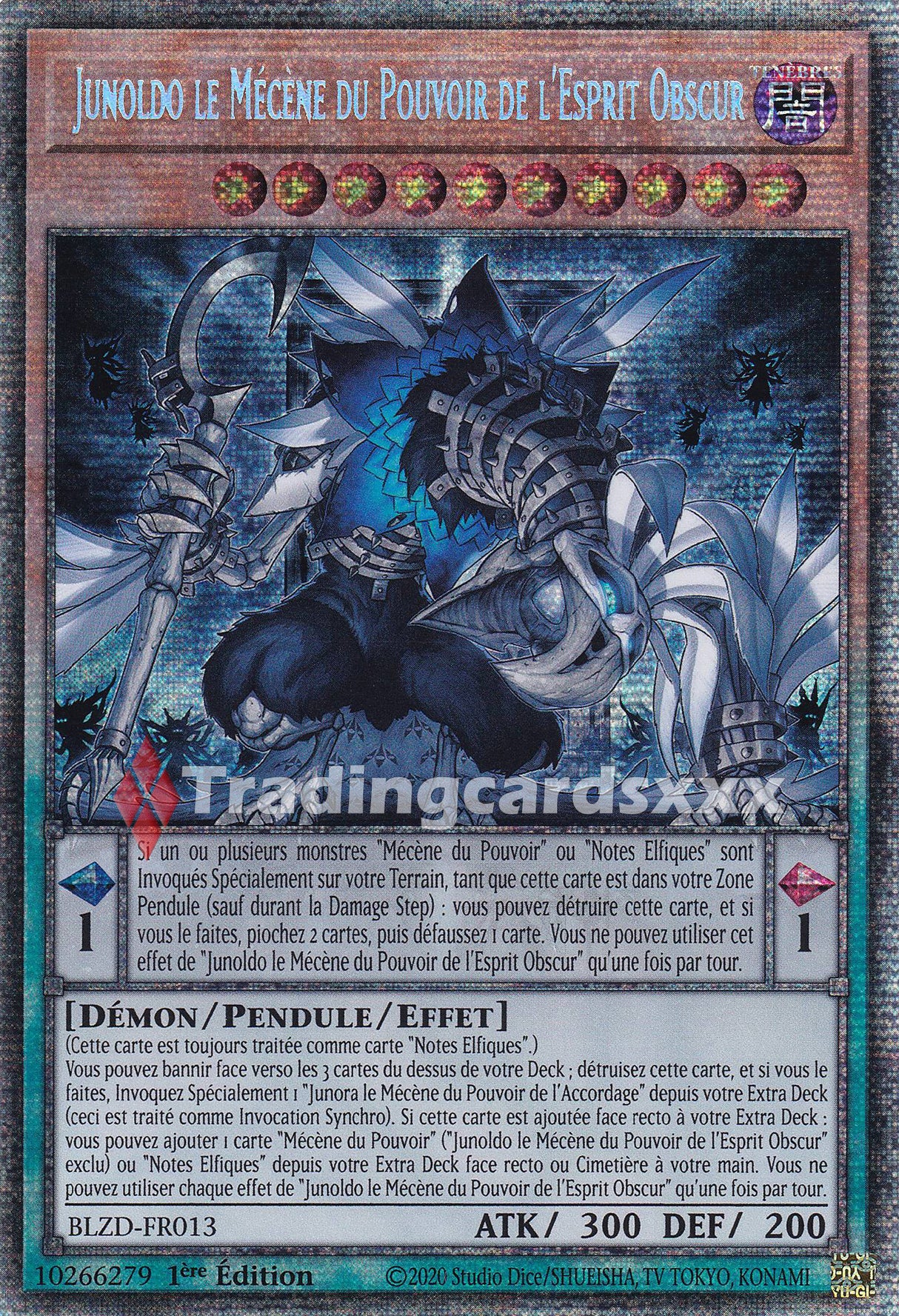Yu-Gi-Oh! Junoldo le Mécène du Pouvoir de l'Esprit Obscur : STAR BLZD-FR013