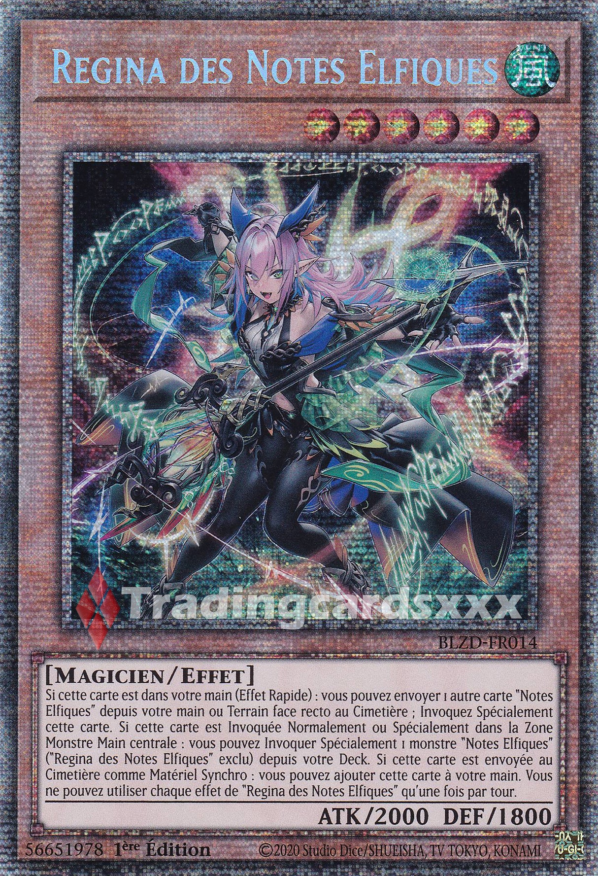 Yu-Gi-Oh! Regina des Notes Elfiques : STAR BLZD-FR014