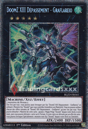 Yu-Gi-Oh! DoomZ XIII Dépassement - Graflareio : STAR BLZD-FR045