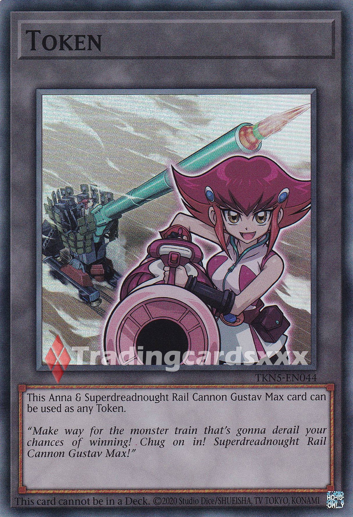 Yu-Gi-Oh! Token "Anna & Superdreadnought " : SR BLZD / TKN5-EN044